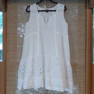Issa London White Babydoll Dress